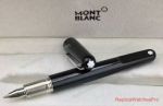 Fake Montblanc M Marc Newson Rollerball Pen Black & Silver Clip